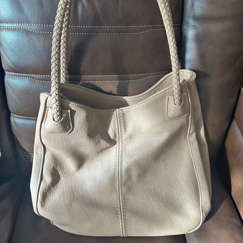 Antik Kraft Cream/Beige Shoulder Bag